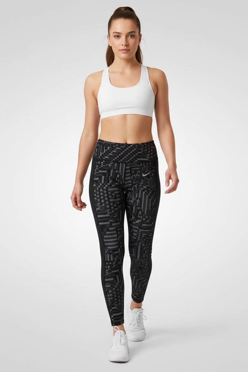 Nike Women Tight Fit Training Leggings, Black - Image 1